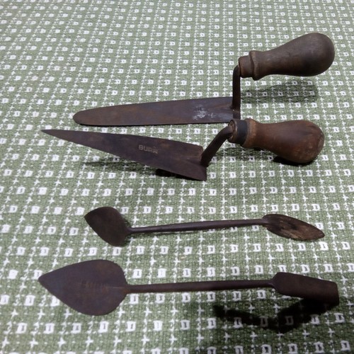 Vintage burr forged steel - forged,